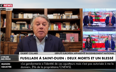 Guerre des gangs à Saint-Ouen, Gilbert Collard réagit sur CNews
